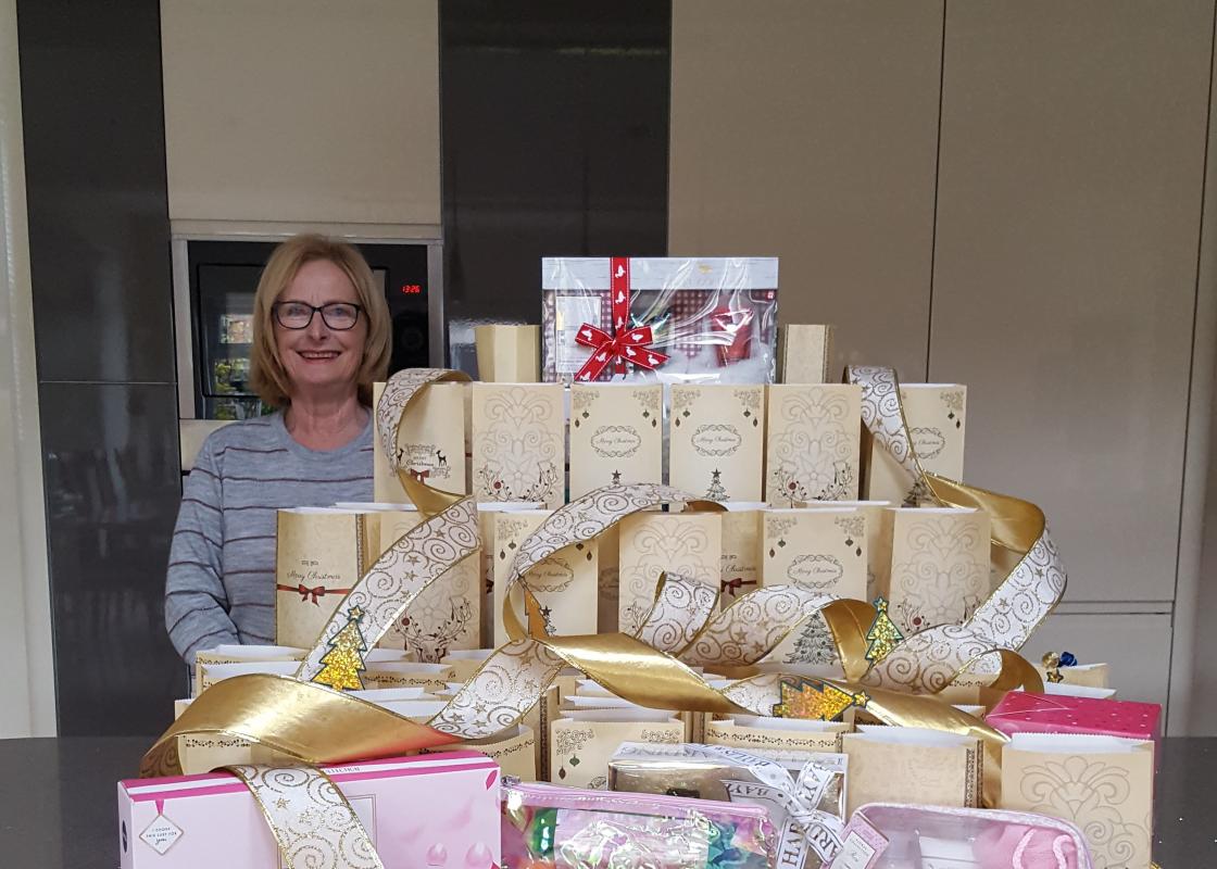 Christmas Gifts for South Ayrshire Women's Aid Rotary Club of Troon